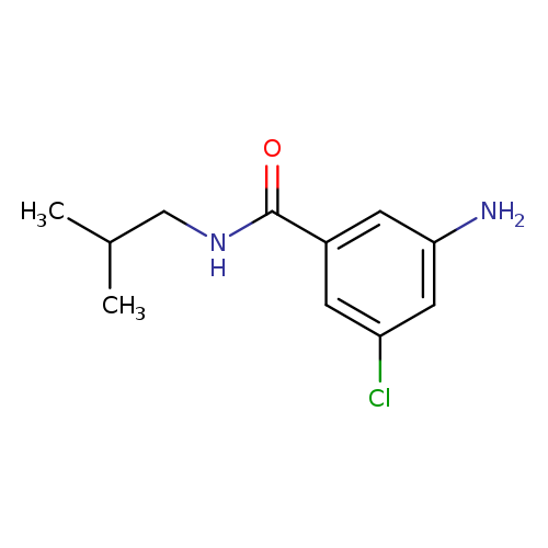 3-Amino-5-chloro-N-(2-methylpropyl)benzamide