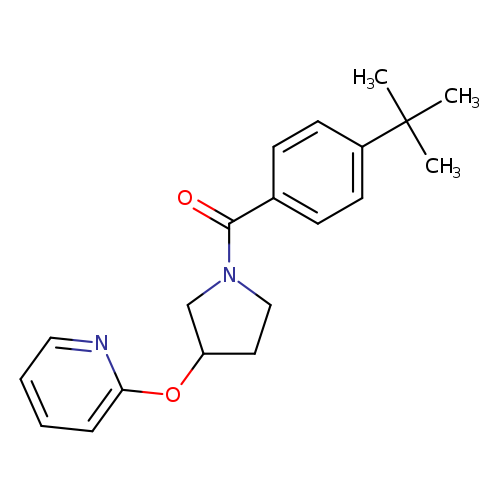 2-{[1-(4-tert-butylbenzoyl)pyrrolidin-3-yl]oxy}pyridine