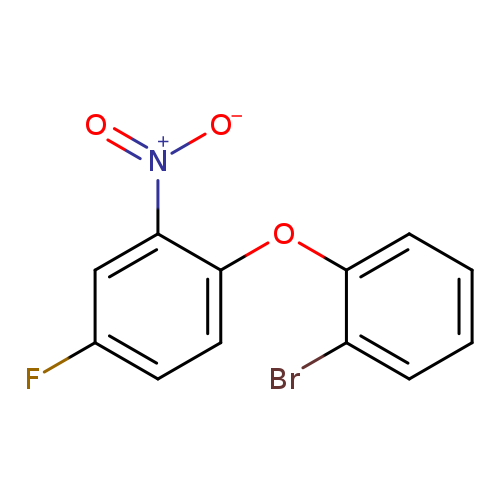 1-(2-Bromophenoxy)-4-fluoro-2-nitrobenzene