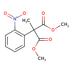 1,3-dimethyl 2-methyl-2-(2-nitrophenyl)propanedioate