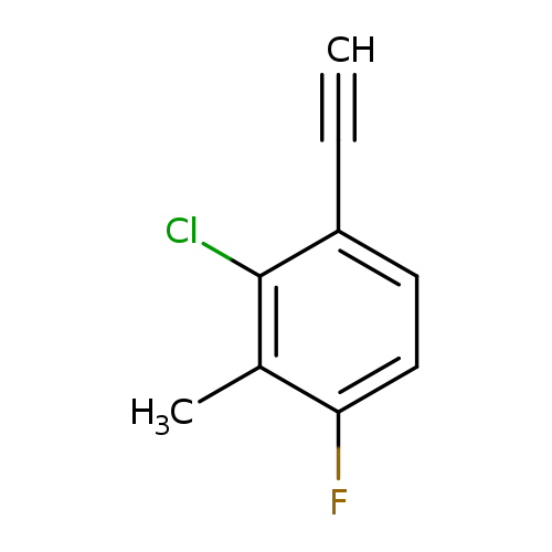 2-chloro-1-ethynyl-4-fluoro-3-methylbenzene