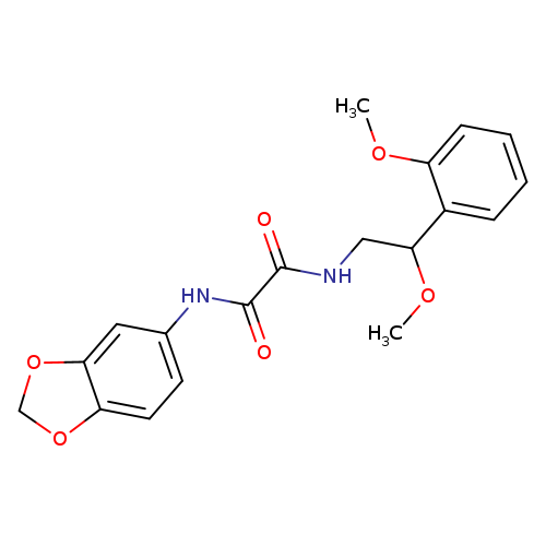 N-(2H-1,3-benzodioxol-5-yl)-N'-[2-methoxy-2-(2-methoxyphenyl)ethyl]ethanediamide