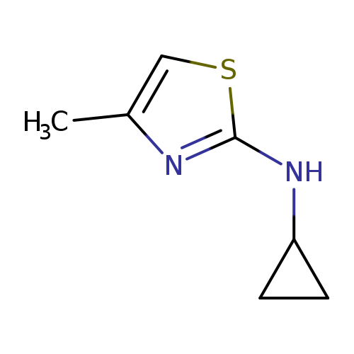 N-cyclopropyl-4-methyl-1,3-thiazol-2-amine