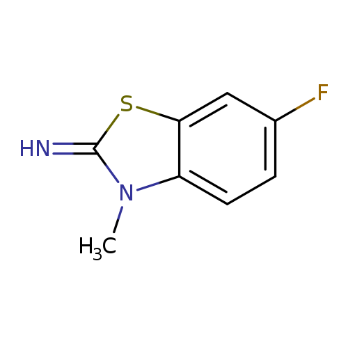 6-fluoro-3-methylbenzo[d]thiazol-2(3H)-imine
