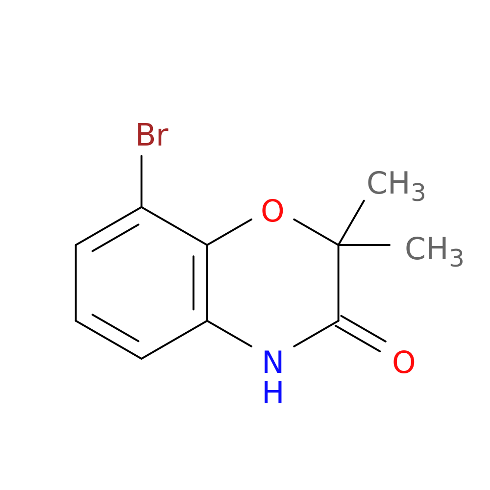8-bromo-2,2-dimethyl-3,4-dihydro-2H-1,4-benzoxazin-3-one