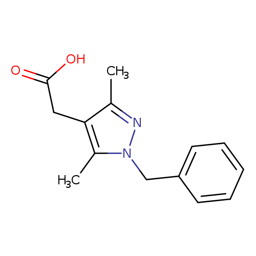 (1-benzyl-3,5-dimethyl-1H-pyrazol-4-yl)acetic acid