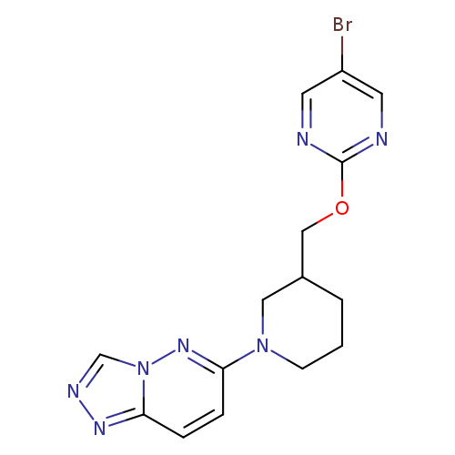 5-bromo-2-[(1-{[1,2,4]triazolo[4,3-b]pyridazin-6-yl}piperidin-3-yl)methoxy]pyrimidine