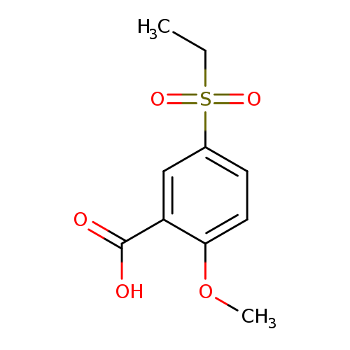 Benzoic acid, 5-(ethylsulfonyl)-2-methoxy-