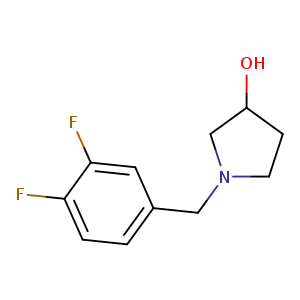 1-(3,4-Difluorobenzyl)pyrrolidin-3-ol