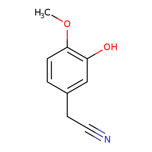2-(3-Hydroxy-4-methoxyphenyl)acetonitrile