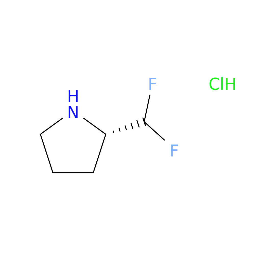 (S)-2-(Difluoromethyl)pyrrolidine hydrochloride