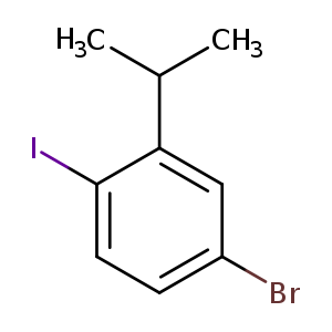 4-BroMo-1-iodo-2-isopropylbenzene