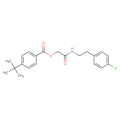 {[2-(4-chlorophenyl)ethyl]carbamoyl}methyl 4-tert-butylbenzoate