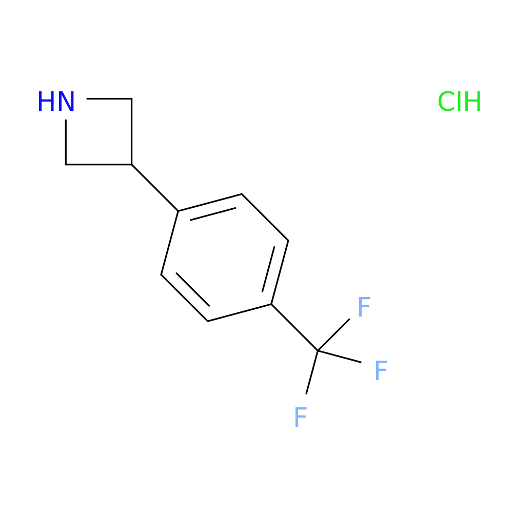3-[4-(Trifluoromethyl)Phenyl]Azetidine Hydrochloride