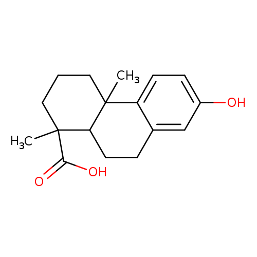 13-Hydroxy-8,11,13-podocarpatrien-18-oic acid