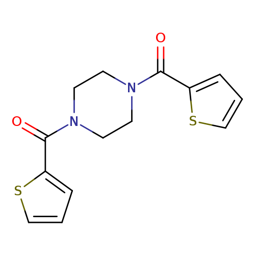 Piperazine-1,4-diylbis(thiophen-2-ylmethanone)