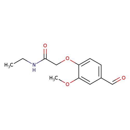 N-ethyl-2-(4-formyl-2-methoxyphenoxy)acetamide