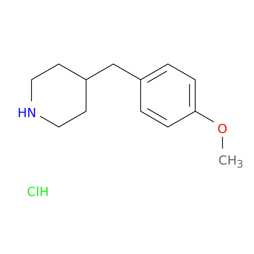 4-(4-Methoxybenzyl)piperidine hydrochloride
