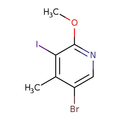 5-bromo-3-iodo-2-methoxy-4-methylpyridine