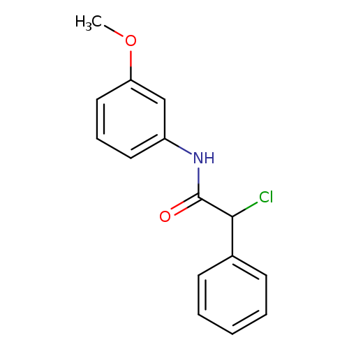 2-Chloro-N-(3-methoxyphenyl)-2-phenylacetamide