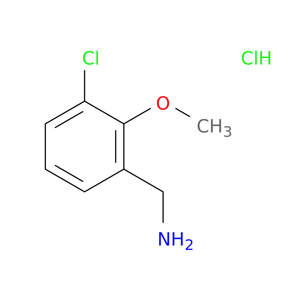 (3-Chloro-2-methoxyphenyl)methanamine hydrochloride