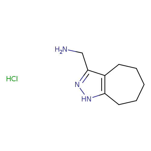 (1,4,5,6,7,8-Hexahydrocyclohepta[c]pyrazol-3-ylmethyl)amine hydrochloride