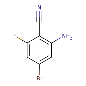 Benzonitrile, 2-amino-4-bromo-6-fluoro-