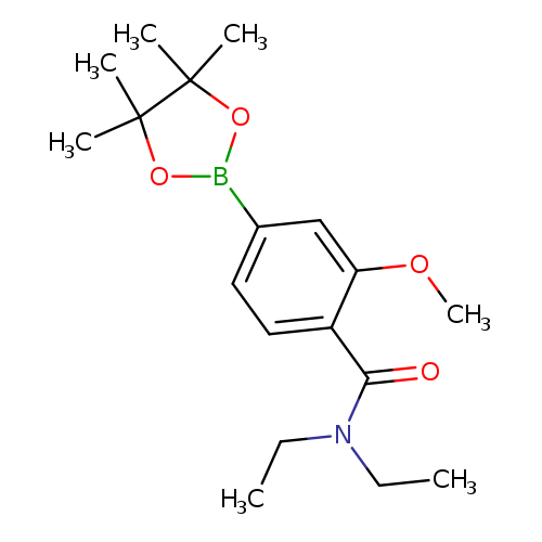 N,N-diethyl-2-methoxy-4-(4,4,5,5-tetramethyl-1,3,2-dioxaborolan-2-yl)benzamide