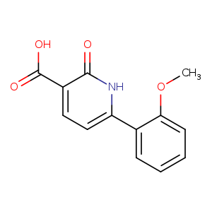 6-(2-methoxyphenyl)-2-oxo-1,2-dihydropyridine-3-carboxylic acid