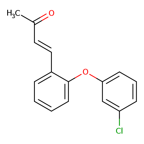(3E)-4-[2-(3-chlorophenoxy)phenyl]but-3-en-2-one