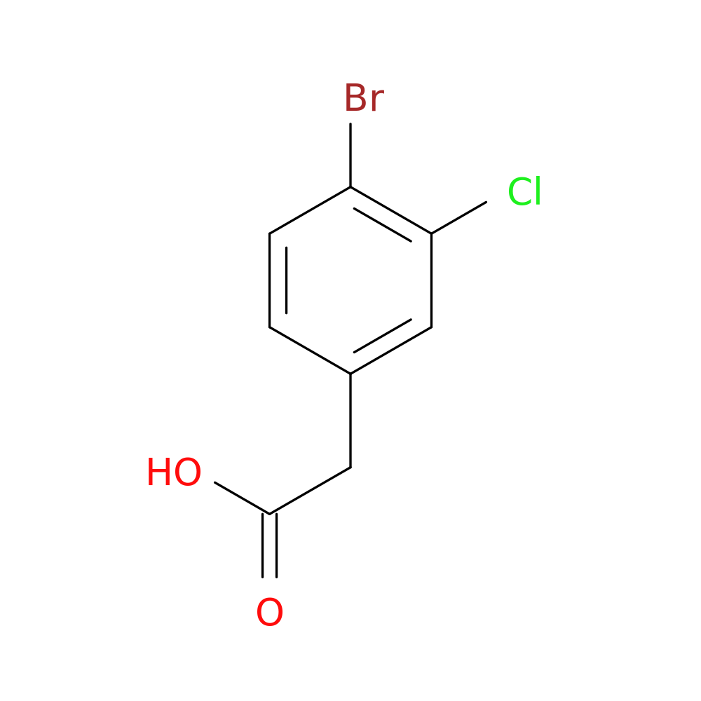 4-Bromo-3-chlorobenzeneacetic acid