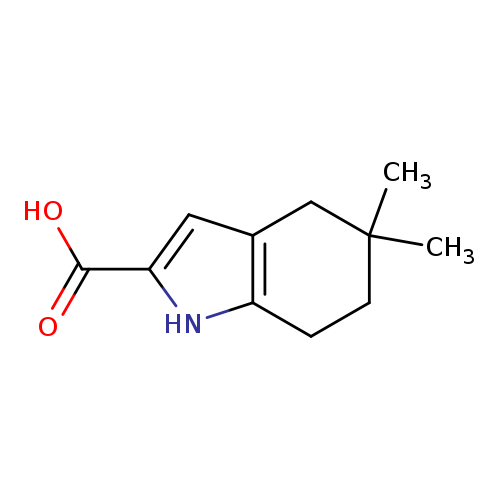 5,5-dimethyl-4,5,6,7-tetrahydro-1H-indole-2-carboxylicacid
