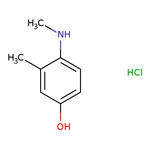 3-methyl-4-(methylamino)phenol hydrochloride
