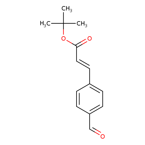 2-Propenoic acid, 3-(4-formylphenyl)-, 1,1-dimethylethyl ester, (2E)-