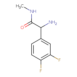 2-amino-2-(3,4-difluorophenyl)-N-methylacetamide