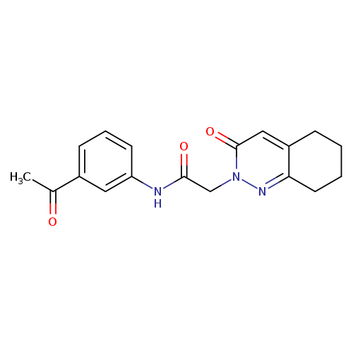 N-(3-acetylphenyl)-2-(3-oxo-2,3,5,6,7,8-hexahydrocinnolin-2-yl)acetamide