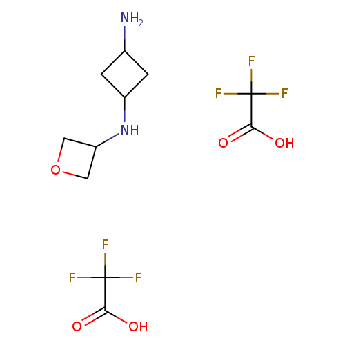 N1-(oxetan-3-yl)cyclobutane-1,3-diamine, bis(trifluoroacetic acid)