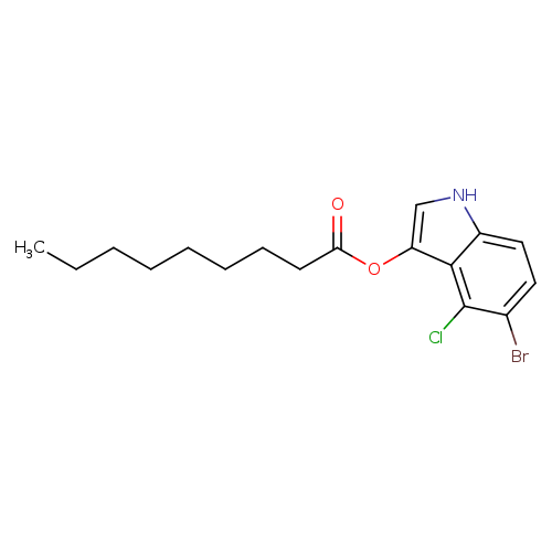 5-Bromo-4-chloro-1H-indol-3-yl nonanoate