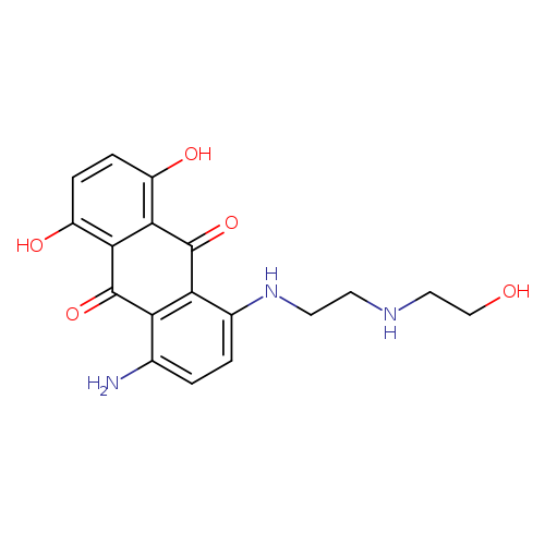 Des[2-[(2-Hydroxyethyl)aMino]ethyl] Mitoxantrone
(Mitoxantrone IMpurity A)
