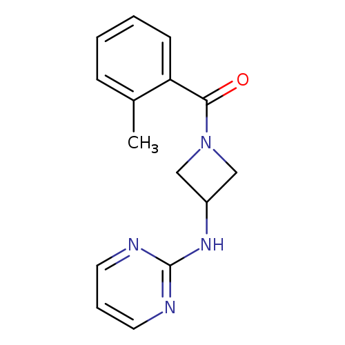 N-[1-(2-methylbenzoyl)azetidin-3-yl]pyrimidin-2-amine