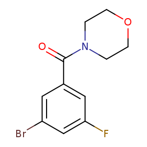 4-(3-Bromo-5-fluorobenzoyl)morpholine