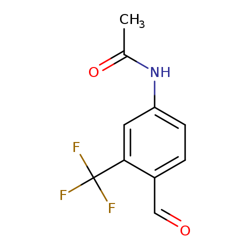 N-(4-Formyl-3-(trifluoromethyl)phenyl)acetamide
