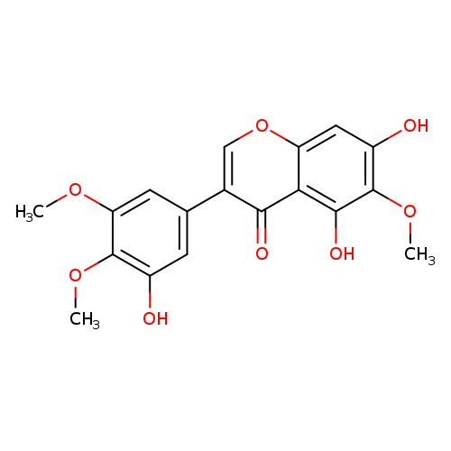 5,7-dihydroxy-3-(3-hydroxy-4,5-dimethoxyphenyl)-6-methoxy-4-benzopyrone