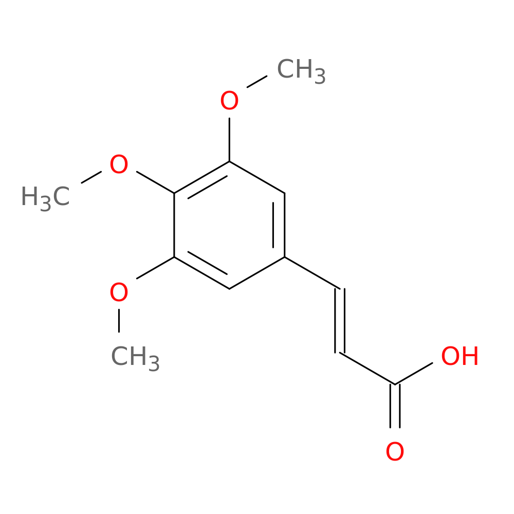 (2E)-3-(3,4,5-Trimethoxyphenyl)-2-propenoic acid
