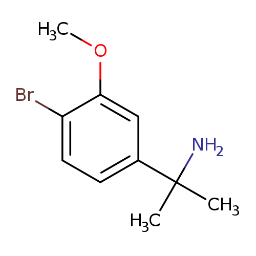 2-(4-bromo-3-methoxyphenyl)propan-2-amine