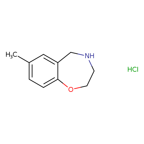 7-methyl-2,3,4,5-tetrahydro-1,4-benzoxazepine hydrochloride