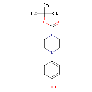 1-Piperazinecarboxylic acid, 4-(4-hydroxyphenyl)-, 1,1-dimethylethyl ester