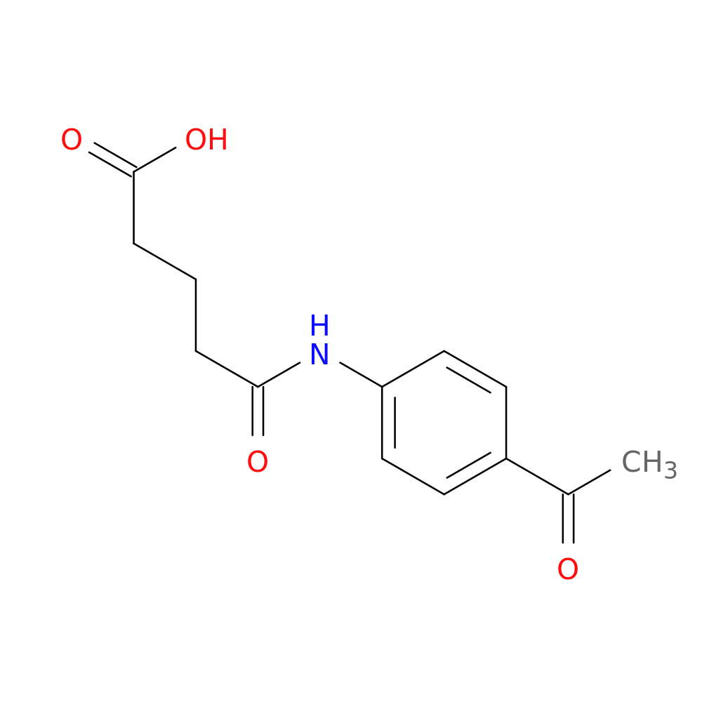 5-[(4-Acetylphenyl)amino]-5-oxopentanoic acid