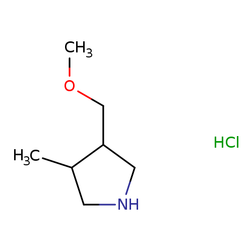 3-(methoxymethyl)-4-methylpyrrolidine hydrochloride