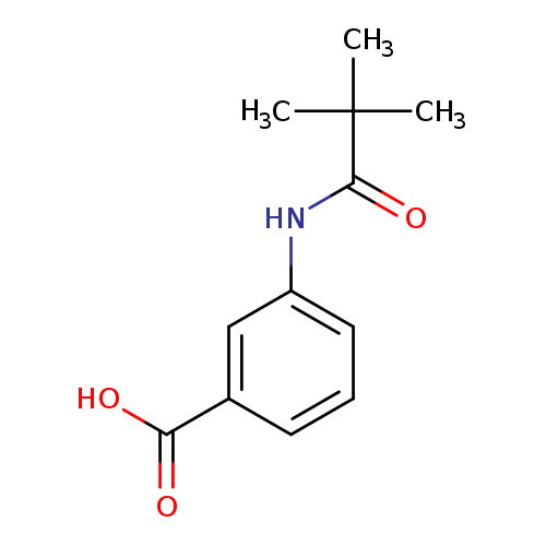 3-[(2,2-Dimethyl-1-oxopropyl)amino]benzoic acid
